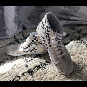 Vans Checkered Flame Sk8-Hi Shoes